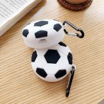 Wholesale Cute Design Cartoon Silicone Cover Skin for Airpod (1 / 2) Charging Case (Soccer Ball)